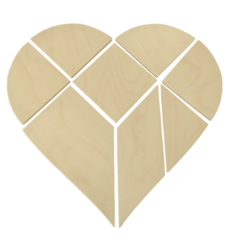 Tangram «Corazón»